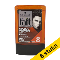 Aanbieding: 6x Schwarzkopf Taft Maxx Power maxx hold gel (300 ml)