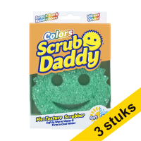 Aanbieding: 3x Scrub Daddy Colors spons groen