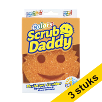 Aanbieding: 3x Scrub Daddy Colors spons oranje