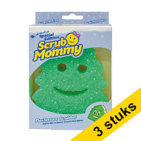 Aanbieding: 3x Scrub Daddy Scrub Mommy Special Edition Kerst Christmas Tree