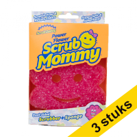 Aanbieding: 3x Scrub Mommy Special Edition lente roze bloem