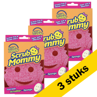 Aanbieding: 3x Scrub Mommy spons roze