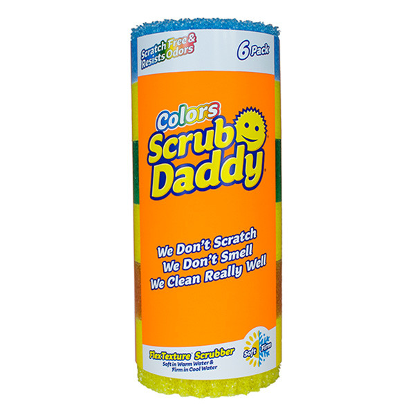 Scrub Daddy Colors sponzen (6 stuks)  SSC01007 - 1