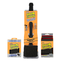 Scrub Daddy Daddy Grill Master Bundle BBQ Daddy met extra borstelkop en Scour Steel spons