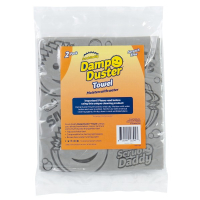 Scrub Daddy Damp Duster Towel grijs (2 stuks)  SSC01063