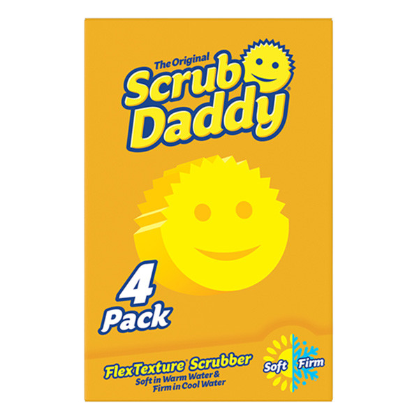 Scrub Daddy Original sponzen geel (4 stuks)  SSC01005 - 1
