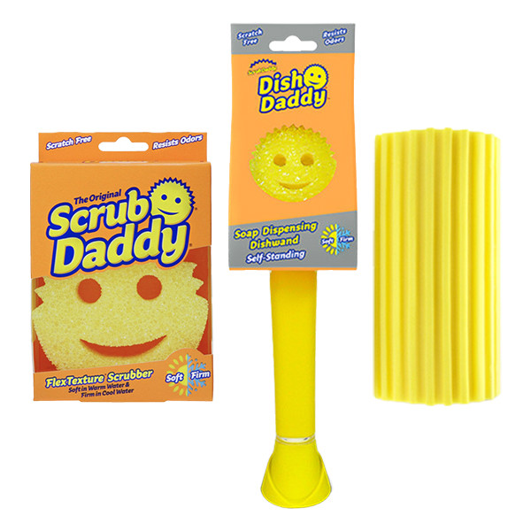 Scrub Daddy Schoonmaakset geel  SSC01040 - 1
