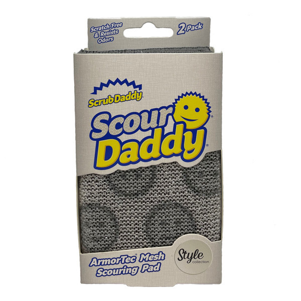 Scrub Daddy Scour Daddy spons grijs Style Collection (2 stuks)  SSC00221 - 1