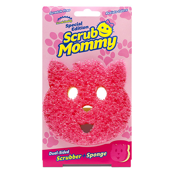 Scrub Daddy Scrub Mommy Cat Edition Roze SMCAT SSC01034 - 1