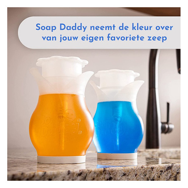 Scrub Daddy Soap Daddy zeepdispenser transparant  SSC00247 - 8