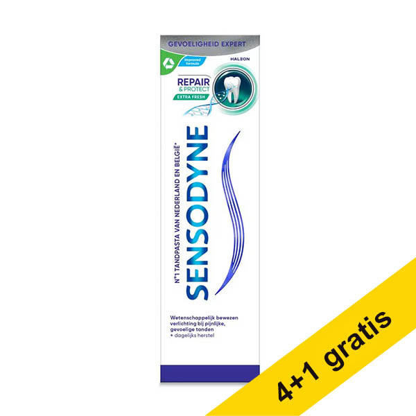 Aanbieding: 5x Sensodyne Repair & Protect Repair Extra Fresh tandpasta (75 ml) SSE05095 - 1
