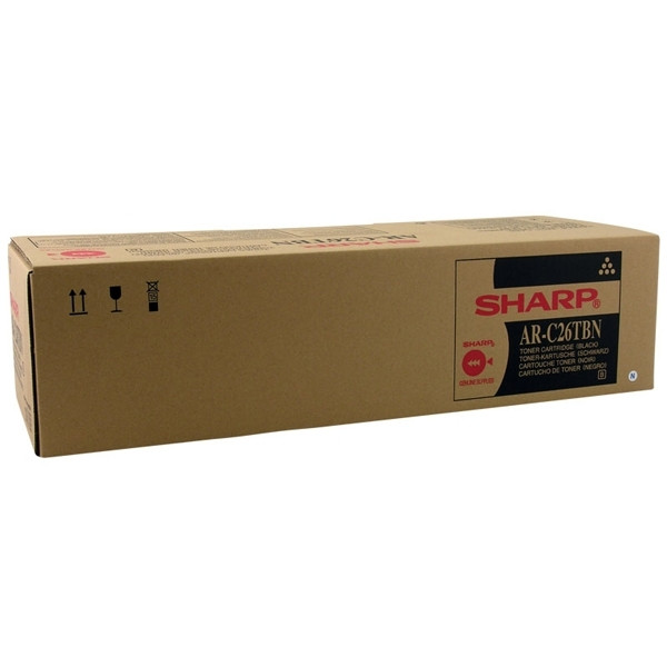 Sharp AR-C26TBN toner zwart (origineel) AR-C26TBN 082095 - 1