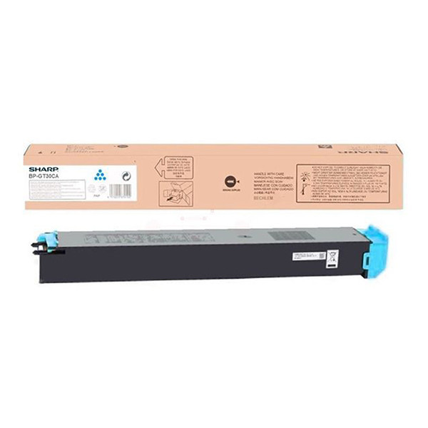 Sharp BP-GT30CA toner cyaan (origineel) BPGT30CA 125472 - 1