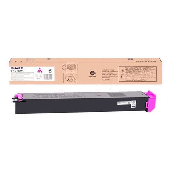 Sharp BP-GT30MA toner magenta (origineel) BPGT30MA 125474 - 1
