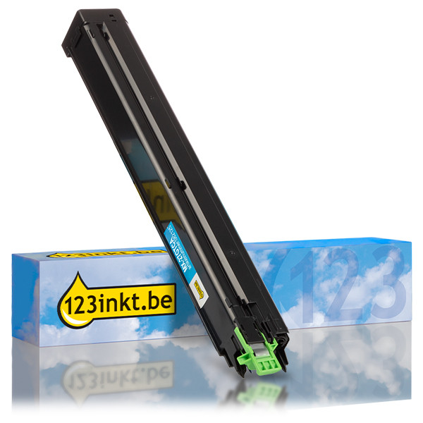 Sharp MX-27GTCA toner cyaan (123inkt huismerk) 082125 - 1