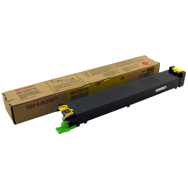 Sharp MX-27GTYA toner geel (origineel) MX27GTYA 082128 - 1