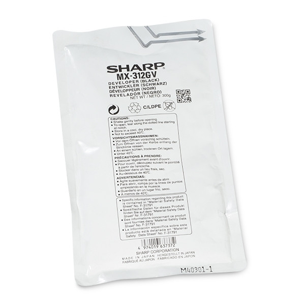 Sharp MX-312GV developer (origineel) MX-312GV 082266 - 1