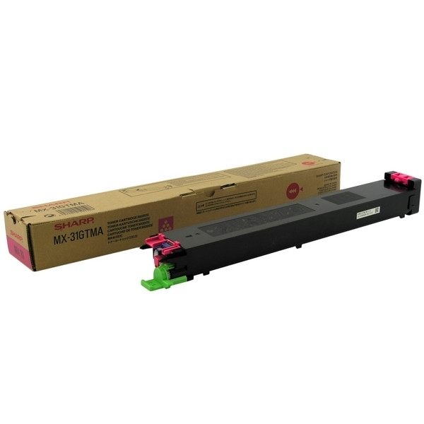 Sharp MX-31GTMA toner magenta (origineel) MX31GTMA 082194 - 1
