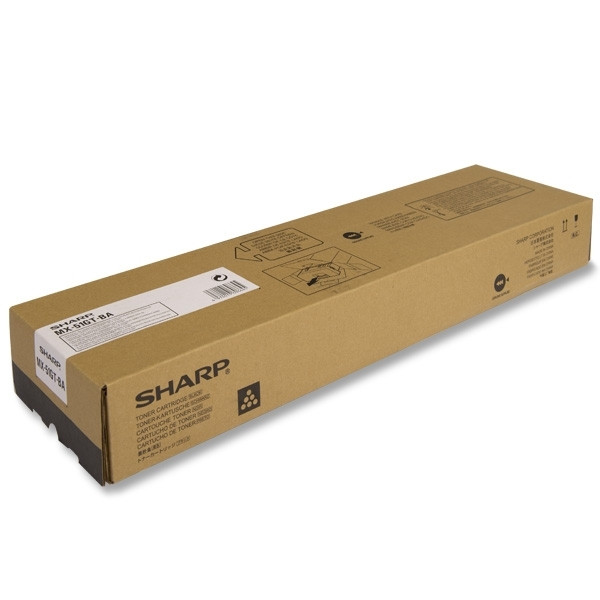 Sharp MX-51GTBA toner zwart (origineel) MX51GTBA 082274 - 1