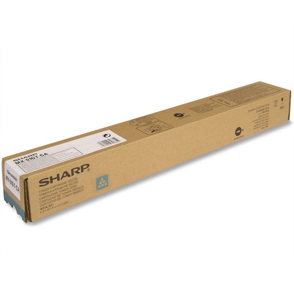 Sharp MX-51GTCA toner cyaan (origineel) 082276 - 1