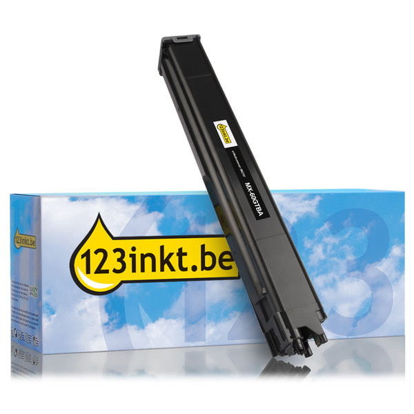 Sharp MX-60GTBA toner zwart (123inkt huismerk) MX60GTBAC 082797 - 1