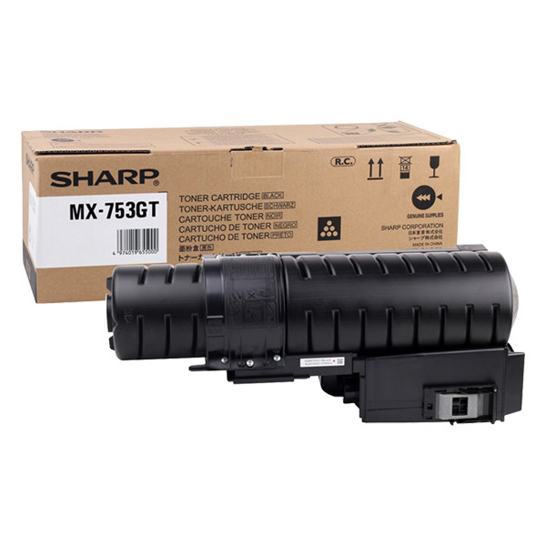 Sharp MX-753GT toner zwart (origineel) MX753GT 082364 - 1