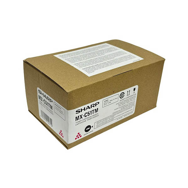 Sharp MX-C51TM toner magenta (origineel) 038926 - 1
