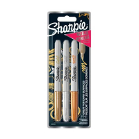 Sharpie permanent marker (fijne punt) (3 stuks) 424494
