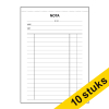 Aanbieding: 10x Sigel Expres notablok A6 (100 vellen) 208486 - 1