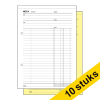 Aanbieding: 10x Sigel Expres notakopieblok zelfkopiërend met copystop (50 vellen) 208487 - 1