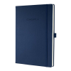 Sigel Conceptum Pure notitieboek A5 gelijnd 80 g/m² 97 vellen donkerblauw