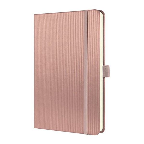 Sigel Conceptum notitieboek A5 gelijnd 80 g/m² 97 vellen metallic roze SI-CO401 221424 - 1