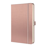 Sigel Conceptum notitieboek A5 gelijnd 80 g/m² 97 vellen metallic roze SI-CO401 221424