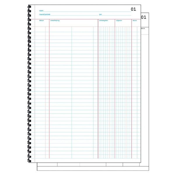 Sigel Expres doorschrijfkasboek zelfkopiërend met copystop (2 x 50 vellen) 208512 - 1