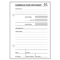 Sigel Expres kasboek ontvangst (100 vellen) 43006 208514