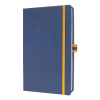 Sigel Linescape notitieboek A5 gelijnd 80 g/m² 88 vellen blauw