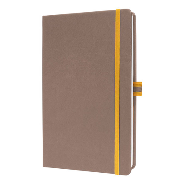 Sigel Linescape notitieboek A5 gelijnd 80 g/m² 88 vellen bruin SI-LS103 221428 - 1