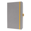 Sigel Linescape notitieboek A5 gelijnd 80g/m² 88 vellen lichtgrijs