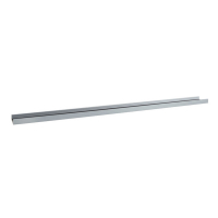 Sigel Meet Up muur rails 2000 x 44 x 93 mm zilver SI-MU060 208911