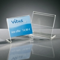 Sigel info-/prijsstandaard acryl A9 (10 stuks) SI-PA105 208711