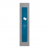 Sigel magnetisch glasbord 12 x 78 cm blauw 208820 - 1