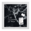Sigel magnetisch glasbord 48 x 48 cm marmer 208848 - 1
