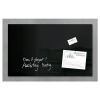 Sigel magnetisch glasbord 78 x 48 cm zwart 208796 - 1