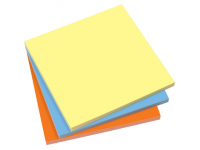 Sigel static notes assorti kleur 10 x 10 cm 3 sets  (3 x 100 vellen) SI-MU131 208921