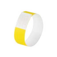 Sigel super soft evenementenbandjes fluogeel (520 stuks) SI-EB223 208691