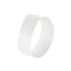 Sigel super soft evenementenbandjes wit (120 stuks) SI-EB216 208685