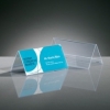 Sigel tafelkaartje glashelder 95 x 42,5 mm (10 stuks) 208702 - 1