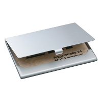 Sigel visitekaartetui mat zilver SI-VZ135 208634