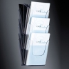 Sigel wandfolderhouder acryl A4 met 3 vakken 208708 - 1