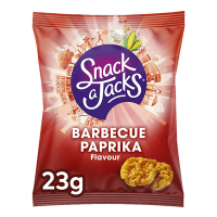 Snack-a-Jacks Barbecue Paprika mini rijstwafels 23 gram (8 stuks) 670810 423273